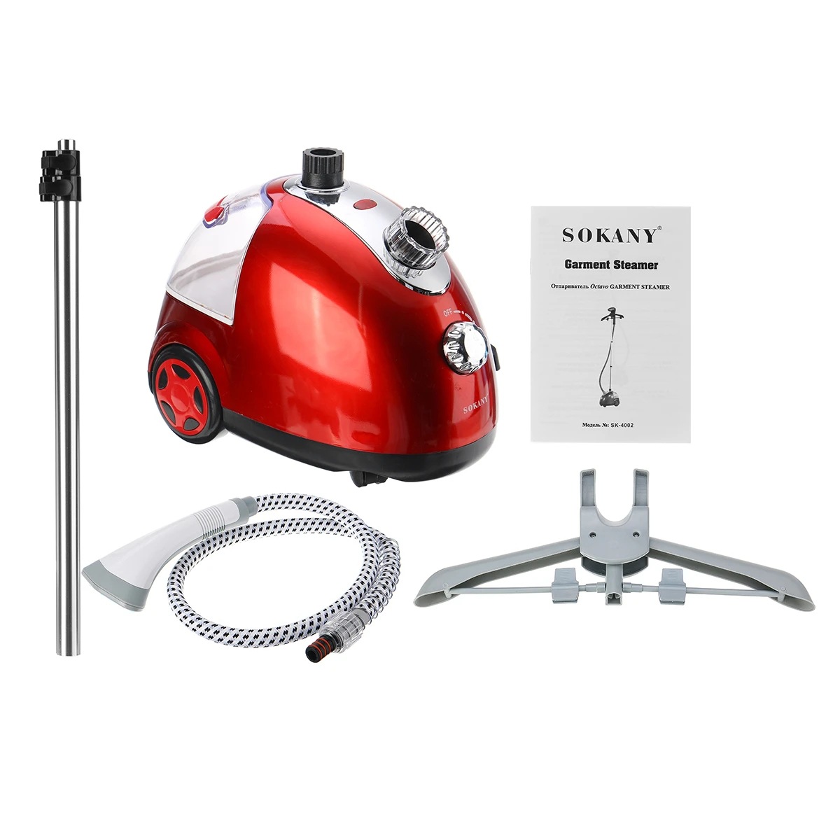 Cross-border SOKANY steam ironing machine, household handheld clothes ironing mini vertical ironing bucket, handheld small ironing machine details Picture