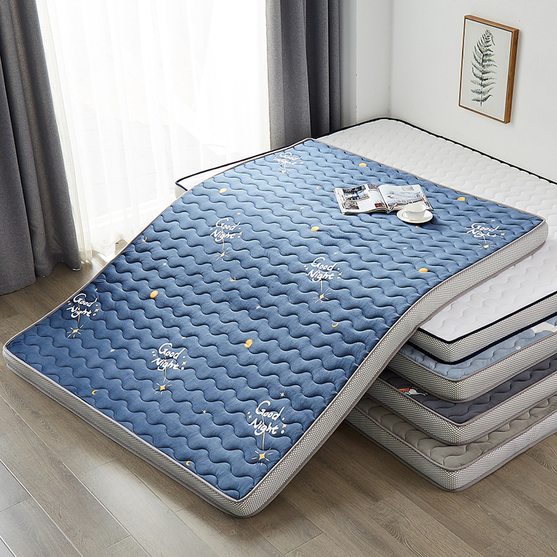 Three-dimensional quilted crystal velvet milk velvet mattress thickened autumn and winter warm student mattress Magical dream details Picture