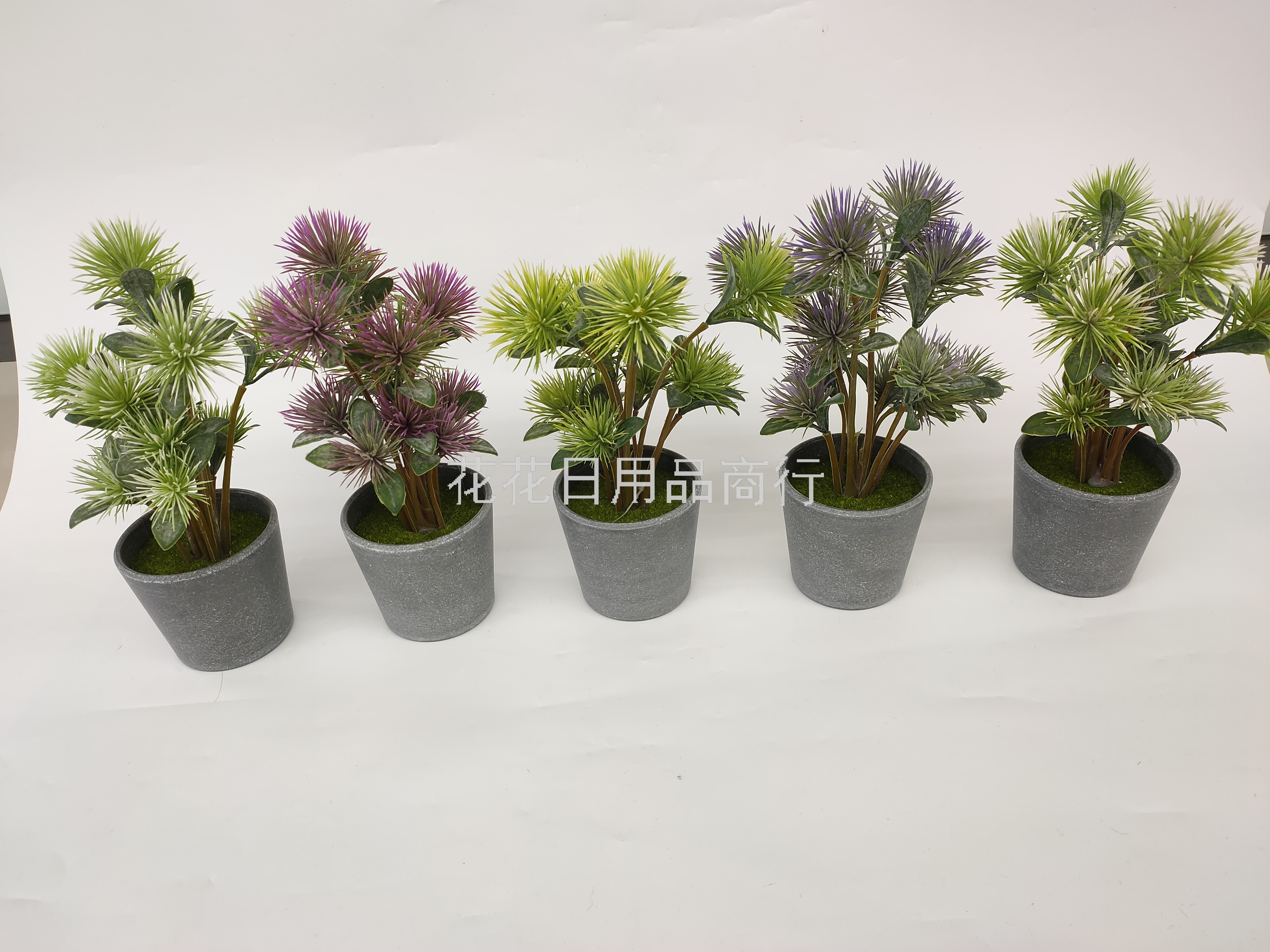仿真花假花磨砂盆蒲公英绿植盆景装饰客厅卧室餐桌