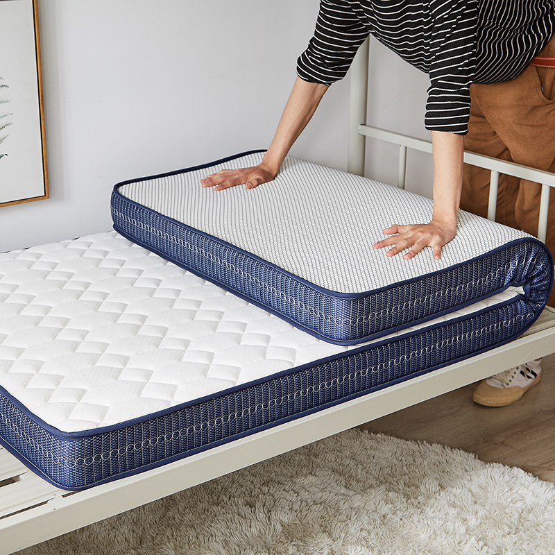 New student-style jade energy velvet antibacterial mattress, high-end white mattress, tatami mattress Item Picture