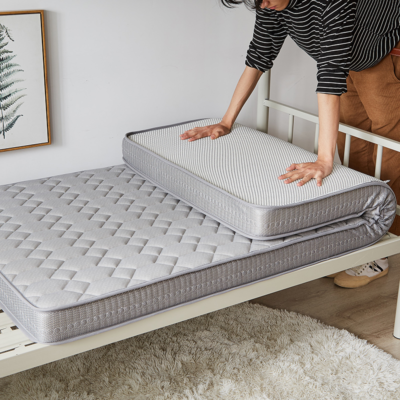 New student-style jade energy velvet antibacterial mattress, elegant grey mattress, tatami mattress Application Scenario