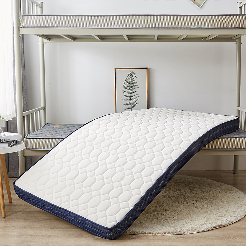 New student-style jade energy velvet antibacterial mattress, high-end white mattress, tatami mattress Specification image