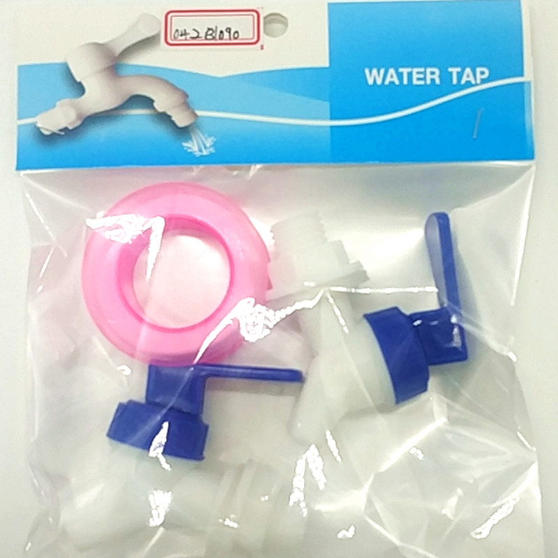 Sunshine Department Store hanging card bag set of 2 plastic faucets + waterproof raw tape set