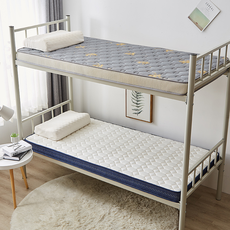 New student-style jade energy velvet antibacterial mattress, high-end white mattress, tatami mattress