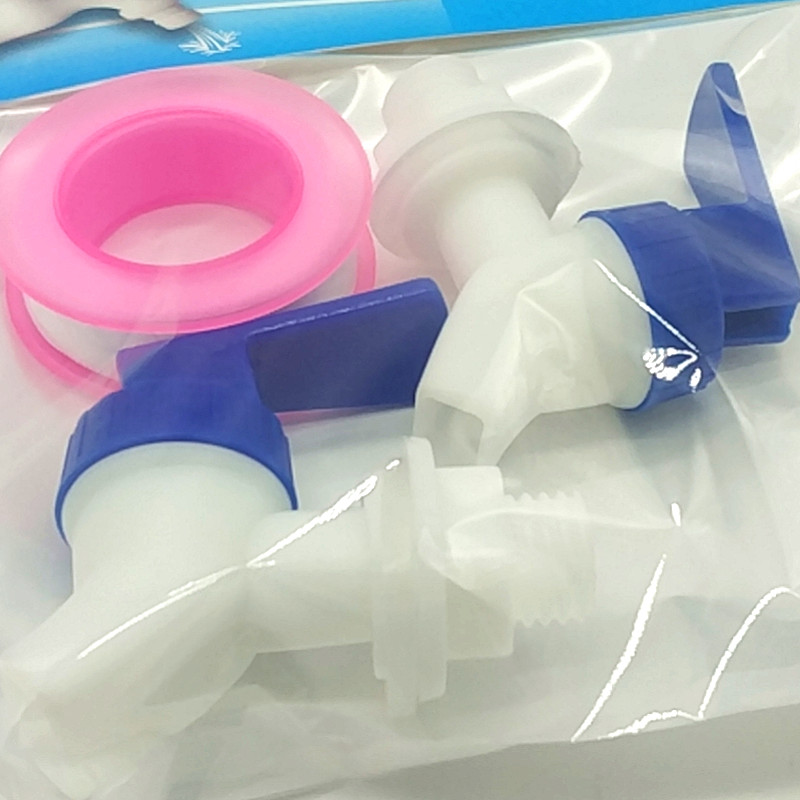 Sunshine Department Store hanging card bag set of 2 plastic faucets + waterproof raw tape set Specification image