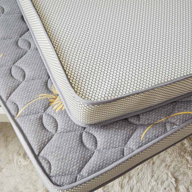The final version of the new Blue Starry Sky series student three-dimensional mattress with golden leaves and hard cotton mattress Item Picture