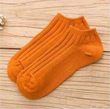 Women's socks, shallow-mouthed ins trendy cotton fabric, cute Korean, Japanese-style invisible boat socks, short for spring, autumn and winter Item Picture