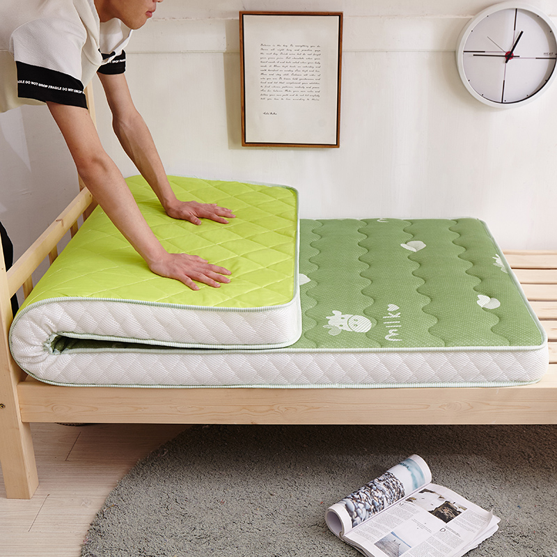 New student knitted three-dimensional breathable mattress, 6.5cm thick hard cotton mattress, school dormitory mattress Item Picture