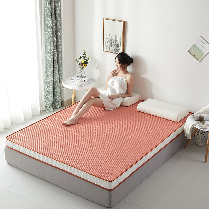 新款防塌陷凉感乳胶床垫 记忆海绵床垫 榻榻米床垫 学生宿舍床垫