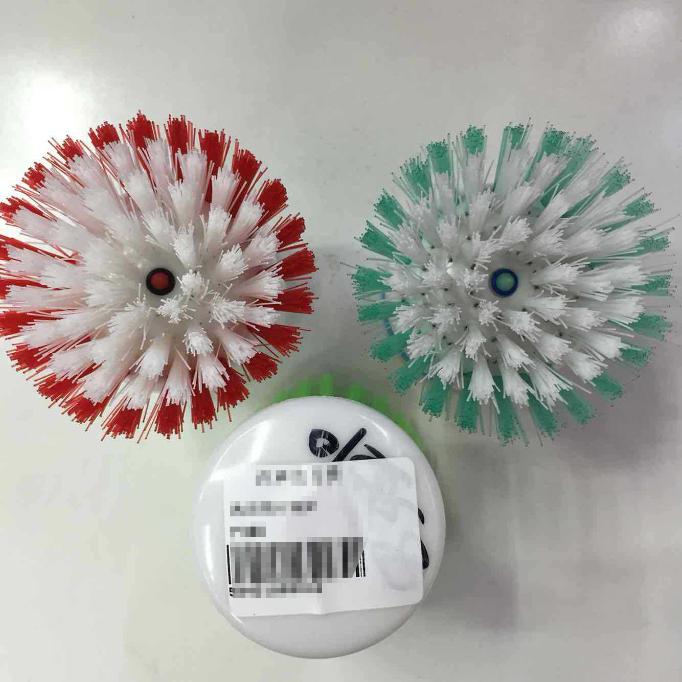 T形塑料液压清洁精锅刷多颜色厨房小巧工具除油刷百洁刷 厂家直销