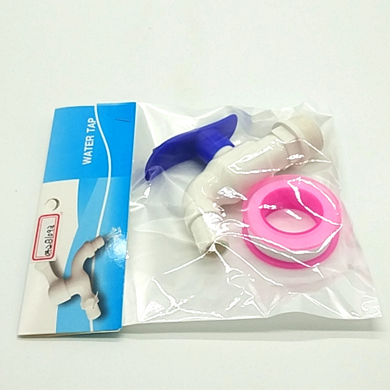 Sunshine Department Store hanging card plastic faucet + waterproof raw tape details Picture
