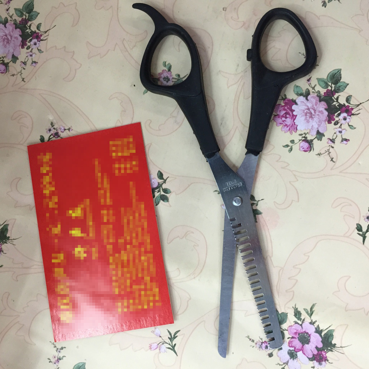 607 Haircuts, household scissors, office scissors. Yiwu Small commodities wholesale. Xu Shengyou Department Store factory direct Specification image