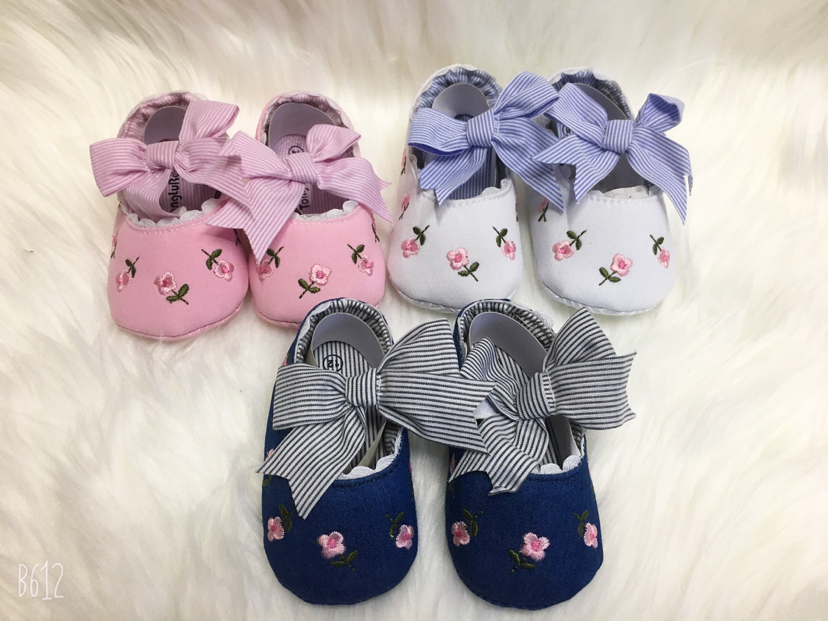 Baby shoes princess shoes espadrilles super soft bow baby shoes toddler shoes manufacturers