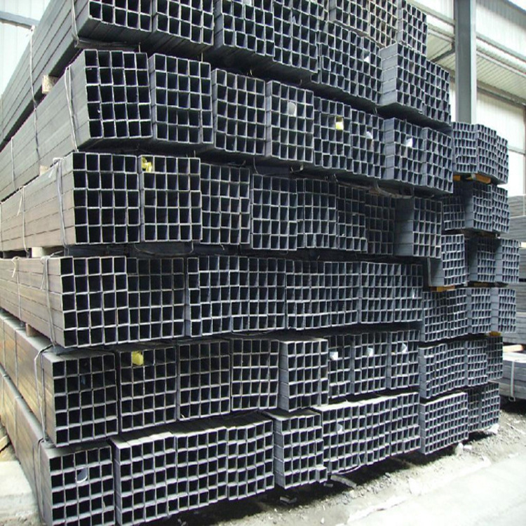 q235b材质黑色热轧直缝焊接方形钢管厚壁方管河北工厂供应现货详情图1