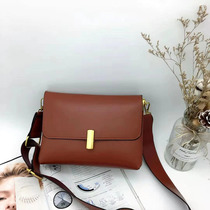 A ding bag trend women's bag new women's cross-body bag wide shoulder strap small square bag single shoulder cross-body bag