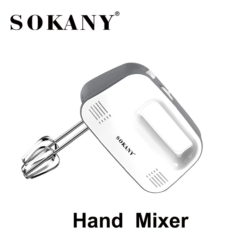 sokany6618 egg beater, electric household favorite, small handheld egg beater, cream whipper, European standard Item Picture