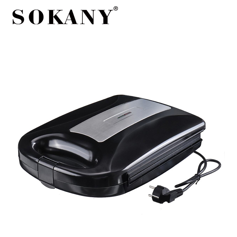 Cross-border SOKANY126 four-piece home sandwich maker, toaster, sandwich maker, multi-functional breakfast machine Wonder details Picture