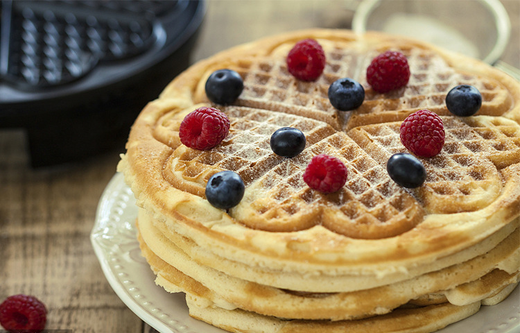Cross-border sokany152 electric griddle, household double-sided heating waffle machine, muffin machine, cake machine, fully automatic details Picture