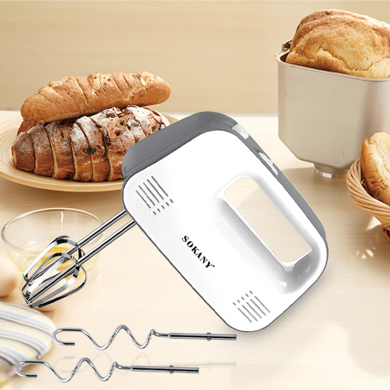 sokany6618 egg beater, electric household favorite, small handheld egg beater, cream whipper, European standard Specification image