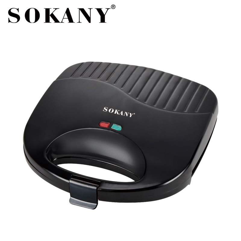 The cross-border bestseller sokany114 breakfast machine is a household small light food waffle, toast and bread toaster Item Picture