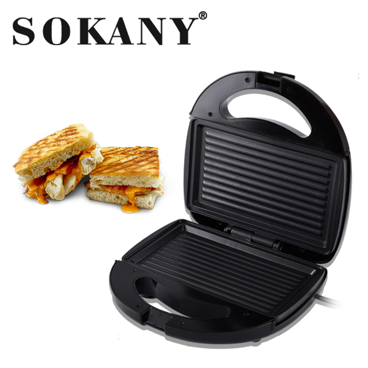 Cross-border sokany118 Home Sandwich Breakfast Machine, Light Food machine, waffle Machine, multi-functional Toast toaster details Picture