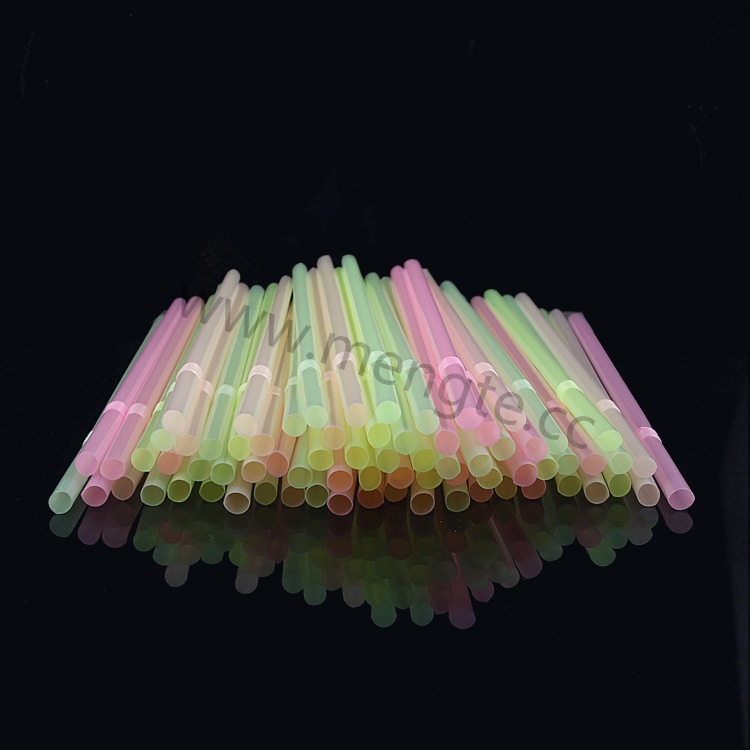 Pla Material Environmental Protection And Safety. Hygienic. Practical Degradation Of Red. Color. Blue. Purple Green Straight Straws details Picture