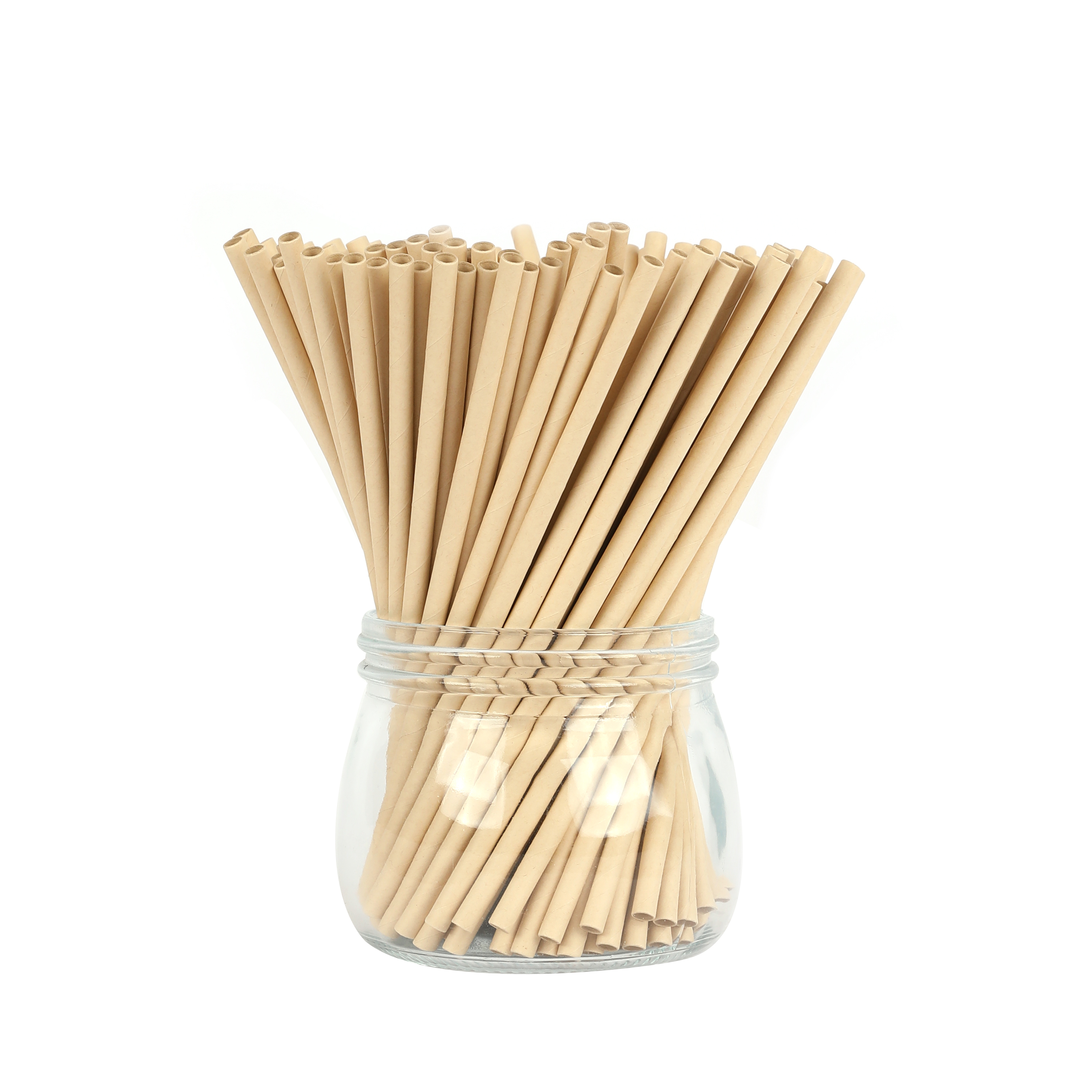 Factory direct bamboo pulp paper straw Monthua straw environmental friendly paper straw can be degradable and customized mixing party thumbnail