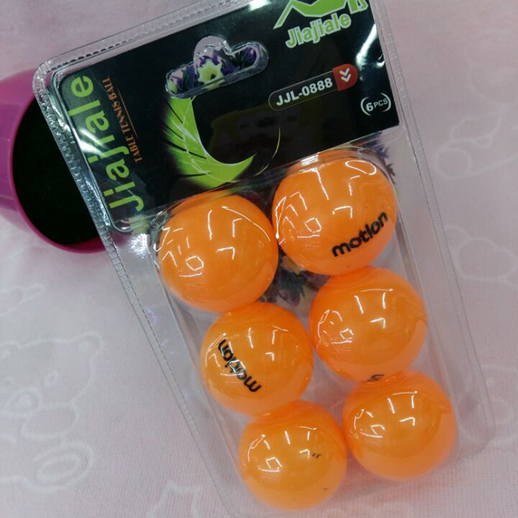 The 2-yuan store is selling hot, with 6 card-absorbing table tennis balls. It's a great value for school table tennis balls Application Scenario