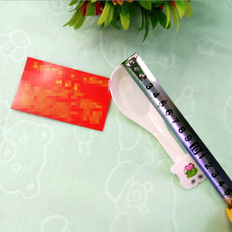 5 fashionable, cute and creative frog spoons, multi-functional plastic rice serving spoons, rice serving leaf spoons, factory direct sales Item Picture