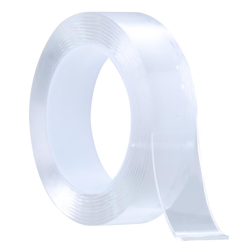 Magic Tape is a powerful, transparent, non-traceable, waterproof double-sided sticker that can be cut and is heat-resistant. It is a car fixing adhesive patch Item Picture