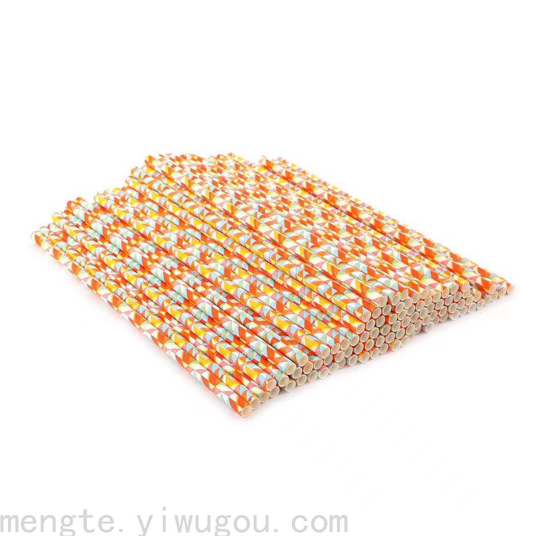 Custom Paper Straw Monty Straw Huameng Straw Paper Straw details Picture