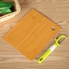 Factory wholesale practical fruit and vegetable peeling and nesting, supermarket supply, laminated board cutting board in stock, pvc peeler details Picture