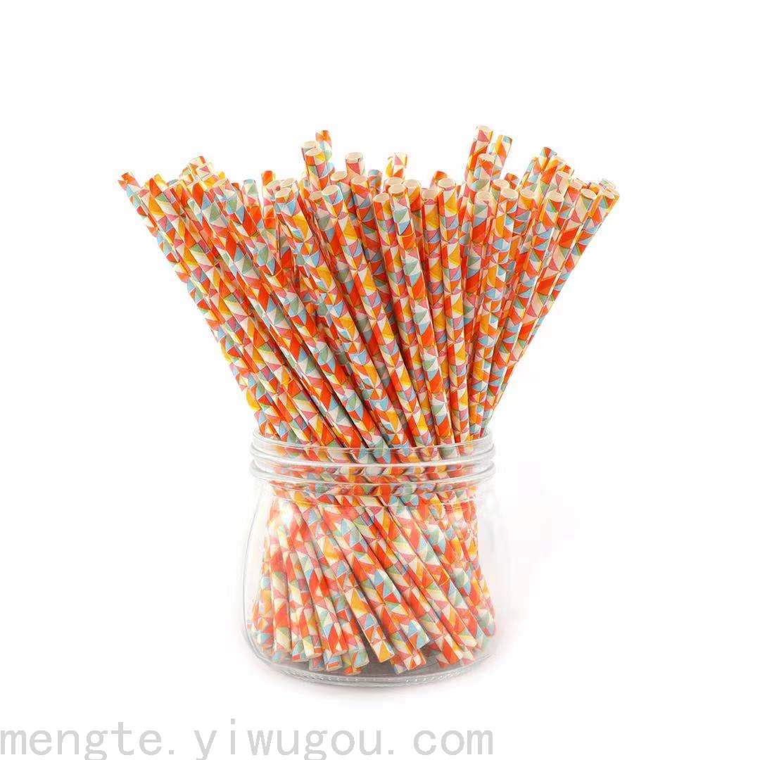 Custom Paper Straw Monty Straw Huameng Straw Paper Straw