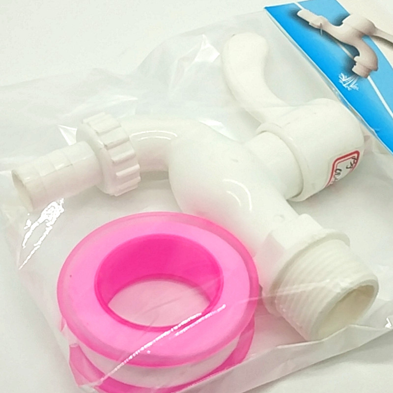 Sunshine Department Store plastic faucet nozzle + waterproof raw tape Application Scenario