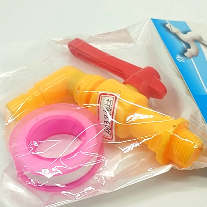 Sunshine Department Store plastic faucet nozzle + waterproof raw tape Application Scenario