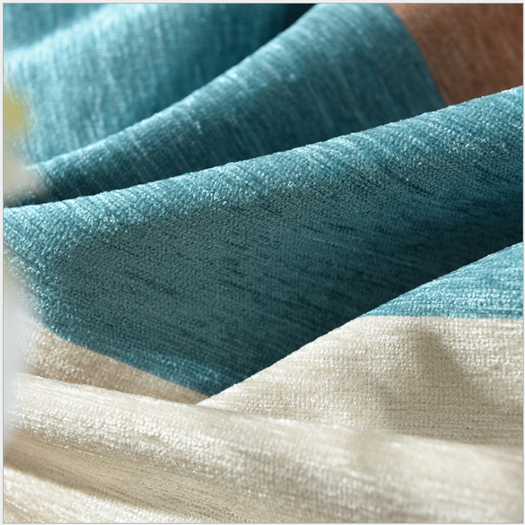 Factory direct sales of double-sided thickened Chenier soundproof and heat-insulating solid color simple bedroom curtains Application Scenario