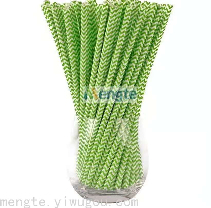 Disposable Hotel Catering Safety Health Environmental Degradation Printing Paper Straws Amazon Hot Wholesale Specification drawing
