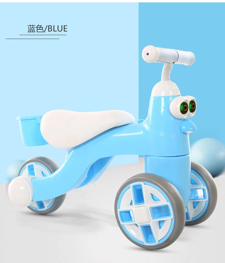 Children's balance scooters without pedals, infant sliding baby walkers, birthday gifts for 1-3 years old babies, sliding walkers details Picture