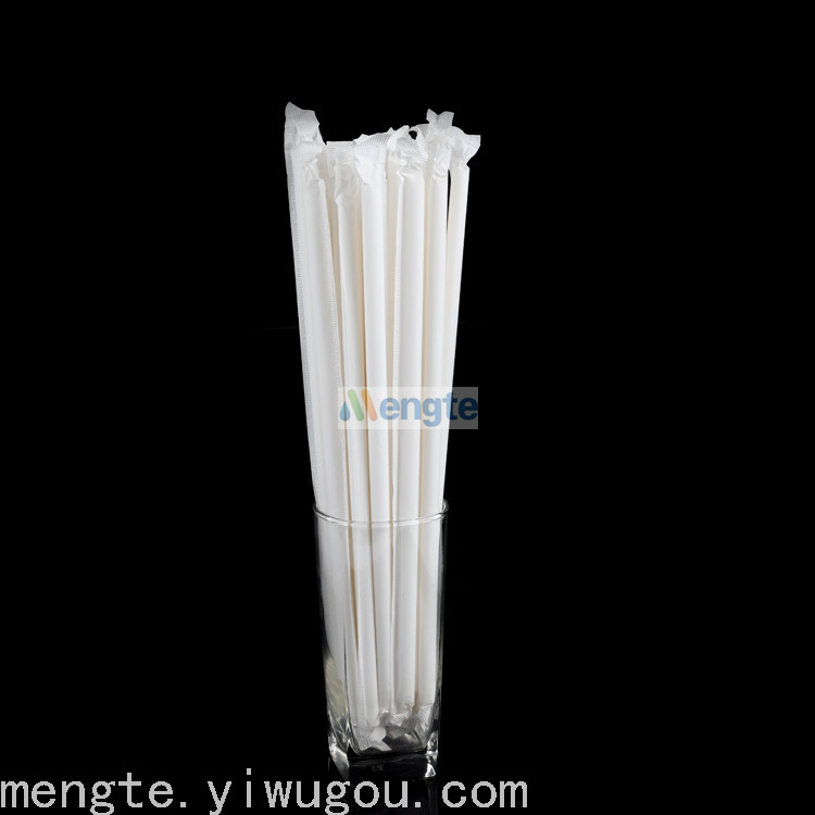 Yiwu Paper Straw Yiwu Environmental Straw Yiwu Degradable Straw Solid Color Straw Paper Wrapped Straw Specification drawing