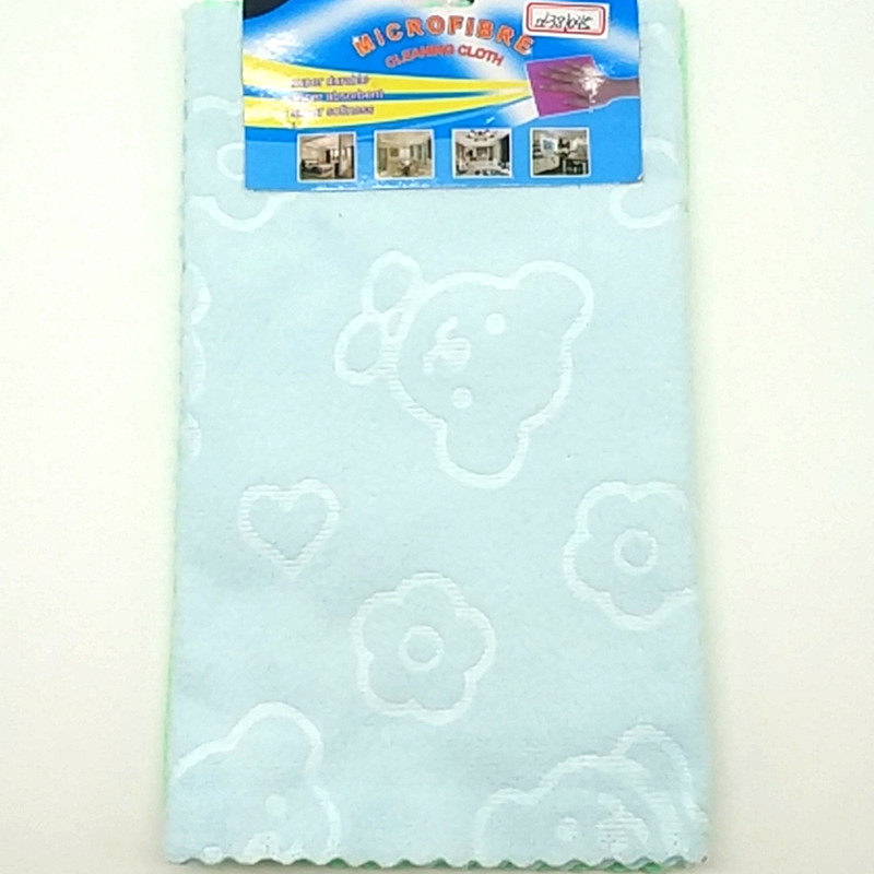 Sunshine Department Store 30*70cm hanging card towel, colored microfiber cloth, absorbent and non-shedding dishcloth