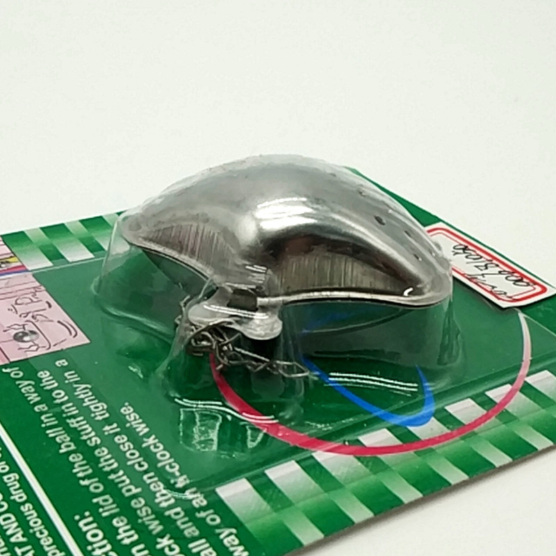 Sunshine Department Store BS-8009 Suction Card Shell Chain Flavor Treasure Tea Brewer, Seasoning Ball Tea strainer Specification image