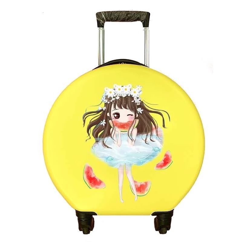 Children's luggage princess custom logo trolley case for boys and girls, suitable for sitting and riding, primary school luggage with universal wheels details Picture