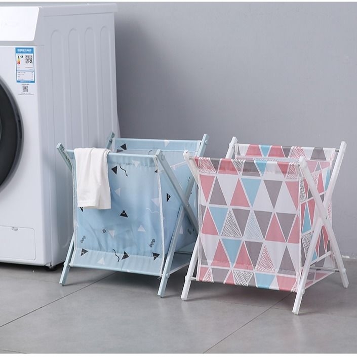 Cesta de ropa sucia cesta de almacenamiento de tela simple lavabo impermeable plegable libro juguete sucio dormitorio doméstico Item Picture