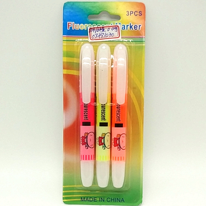 Sunshine Department Store XL-215 Plush Rabbit Fluorescent Note-taking Pen, Colored Marker Pen, School supplies Specification image