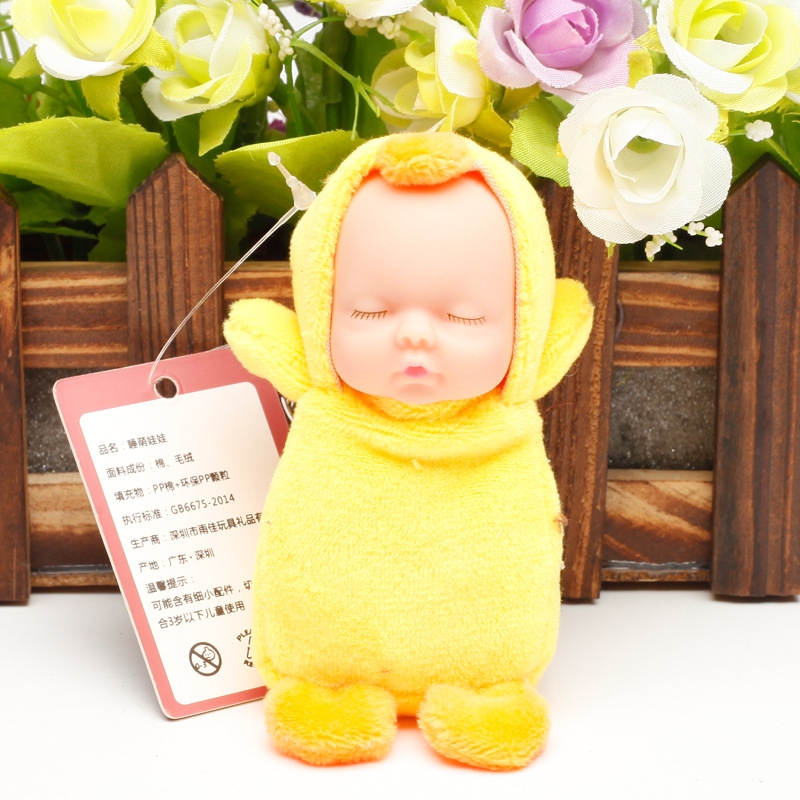 Factory direct sales of sleeping cute vinyl dolls, creative decorative gifts, grabbers, mobile phones, bags, pendants, sheep suits h Item Picture