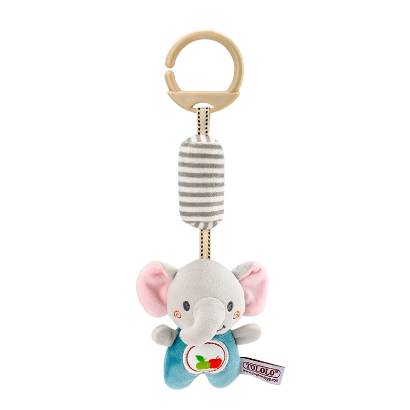Factory direct sales of baby toys, plush children's wind chimes, soothing lathes, hanging newborn bed bells Item Picture