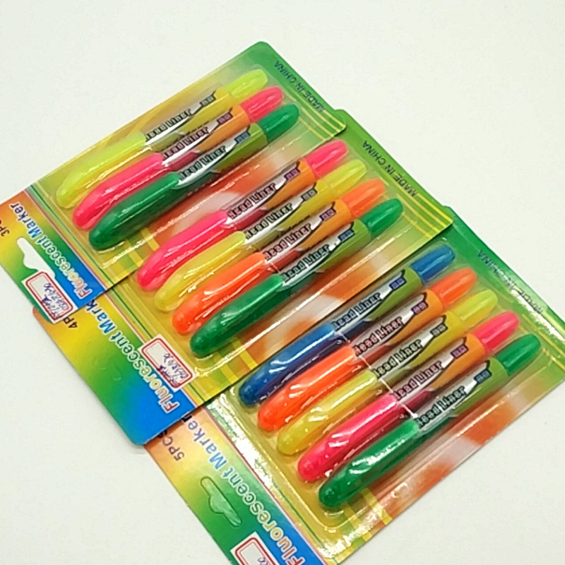 Sunshine Department Store XL-216 card-absorbing Highlighter pens, student watercolor pens, office supplies Application Scenario