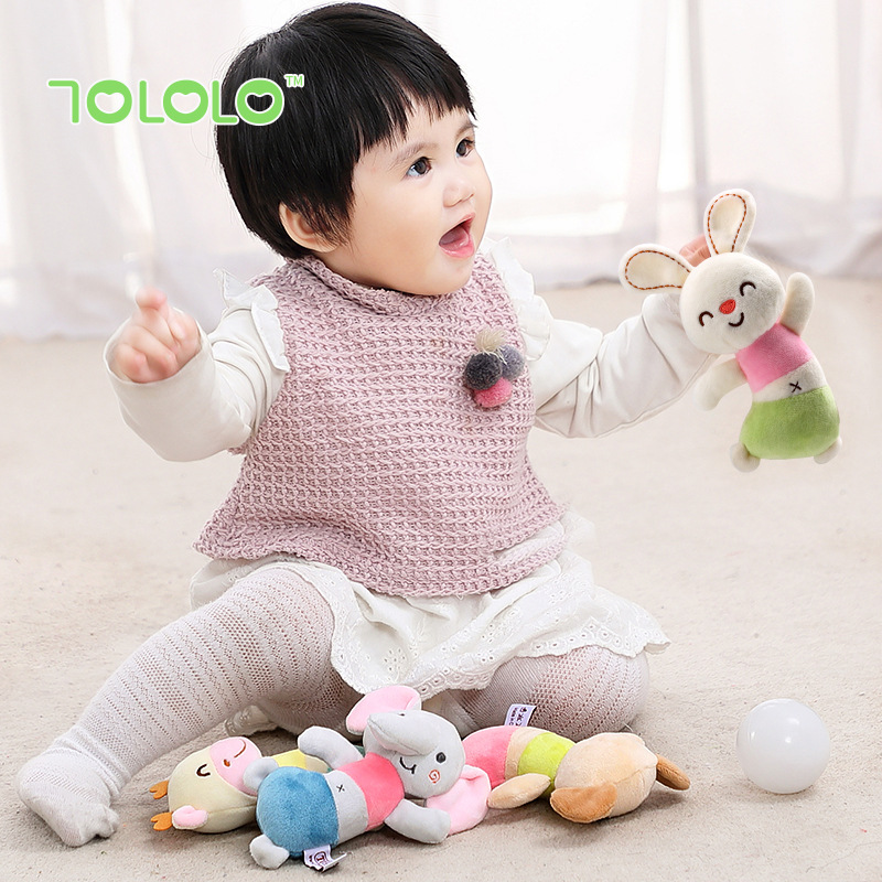 Baby toys for 0-1 years old: dancing dolls, hand-cranked bells, educational soothing dolls, plush toys for newborns Specification image