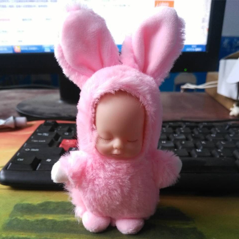 Factory direct sales of sleeping cute vinyl dolls, creative decorative gifts, grabbers, mobile phones, bags, pendants, sheep suits h Application Scenario