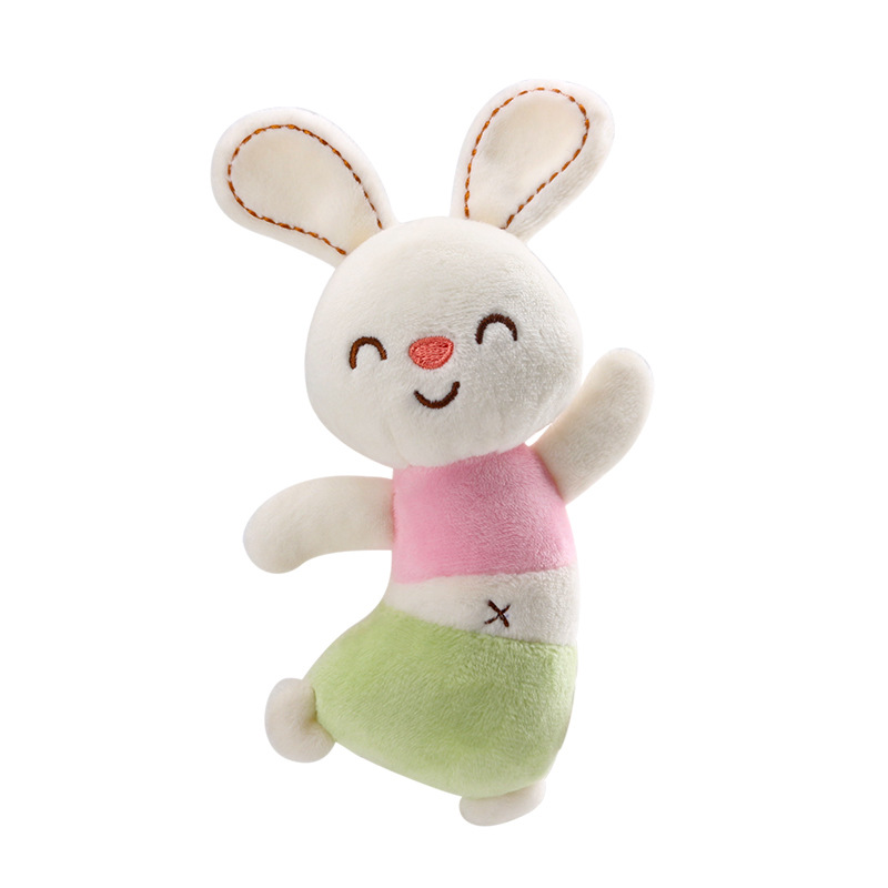 Baby toys for 0-1 years old: dancing dolls, hand-cranked bells, educational soothing dolls, plush toys for newborns Item Picture